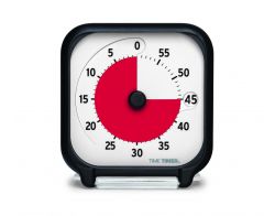 TimeTimer® Pocket schwarz 7,5x7,5cm  - Neue Version